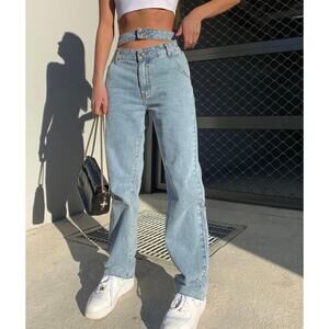 Lioness ‘Nothing but a Dream’ Buckle Jeans Medium